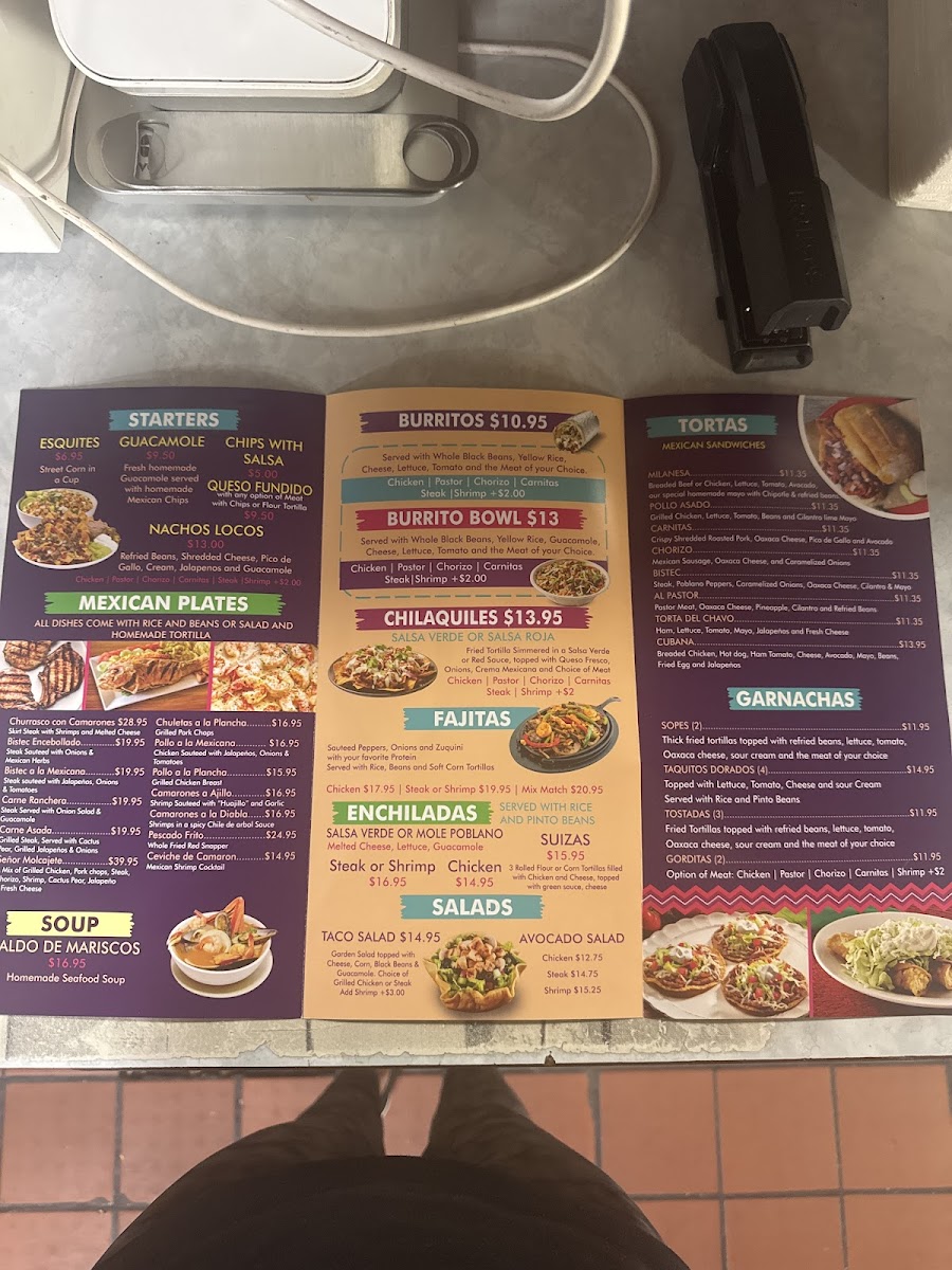 Menu Tijuana Falls Taqueria-1